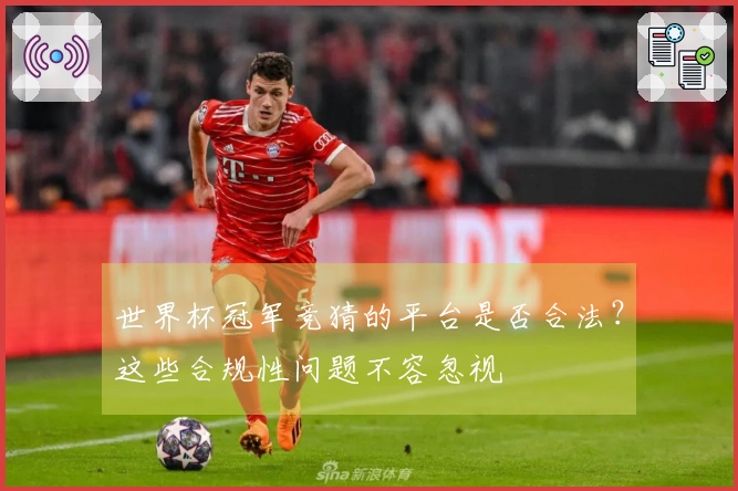 世界杯冠军竞猜的平台是否合法？这些合规性问题不容忽视