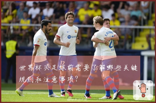 世界杯买足球前需要了解哪些关键规则和注意事项？
