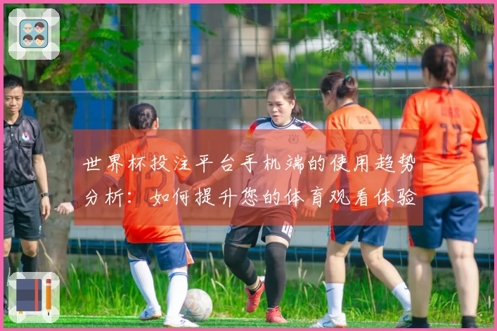 世界杯投注平台手机端的使用趋势分析：如何提升您的体育观看体验