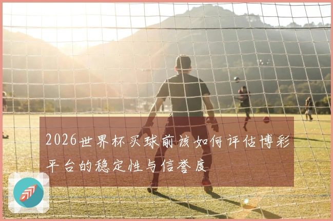 2026世界杯买球前该如何评估博彩平台的稳定性与信誉度